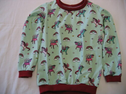 Kinderpulli Einhörner 122/128