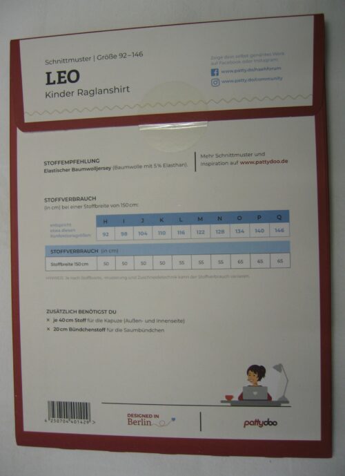 Papierschnittmuster Leo – Bild 2