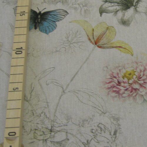 Schmetterlinge und Blumen