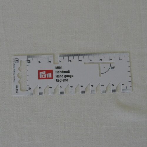Handmaß/Schneiderlineal Mini 10 cm (PrymE)
