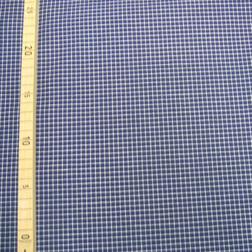 Webstoff blau-weiß kariert, ein Klassiker