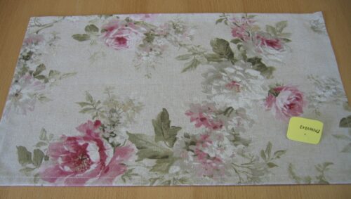 Tischset Canvas natur mit Rosen