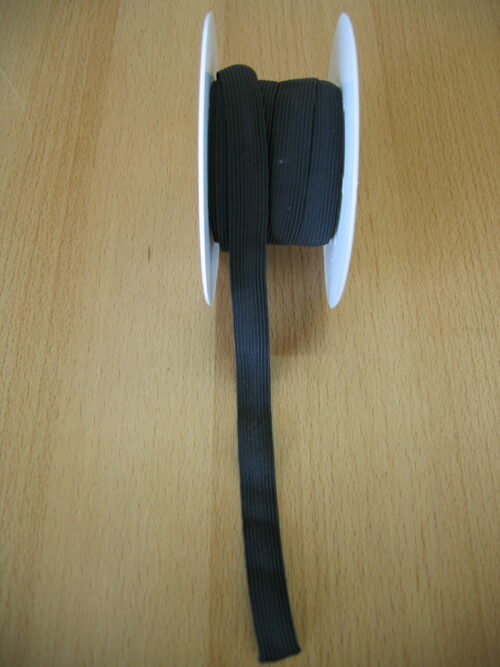 Gummiband schwarz 16 mm