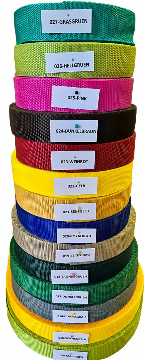 Gurtband 30 mm maigrün – Bild 3