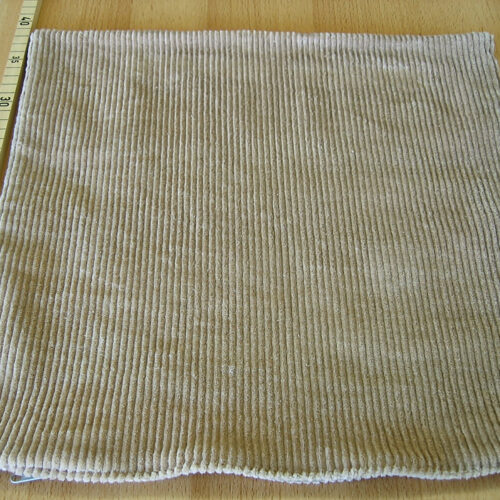 Kissenbezug Cord beige