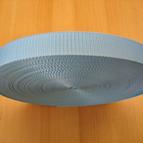 Gurtband 30 mm hellblau