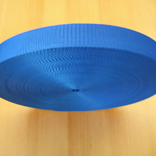 Gurtband 30 mm mittelblau